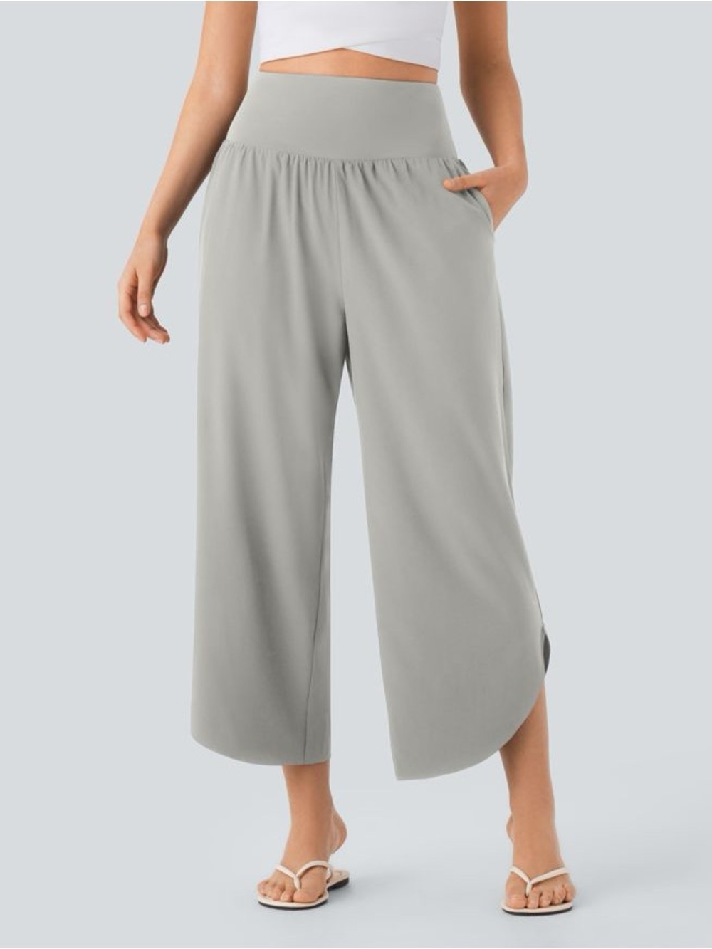 EUC Halara Women’s Dust Gray Resort Pants, XL - Picture 9 of 9